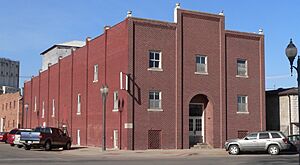 Sokol Hall (Crete, Nebraska) from SW 2