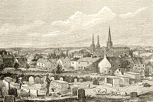 St Michael's Churchyard 1840