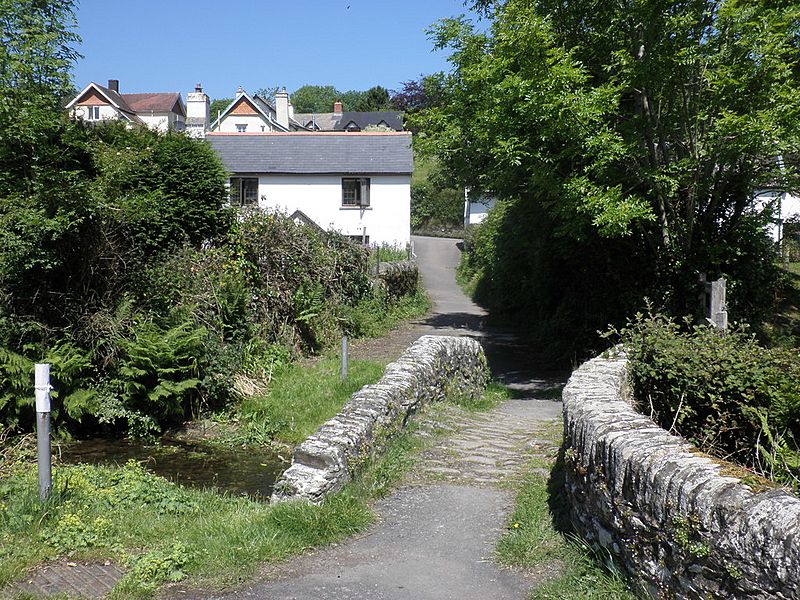 Stone footbridge, Winsford