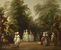 Thomas Gainsborough - The Mall in St. James's Park - Google Art Project