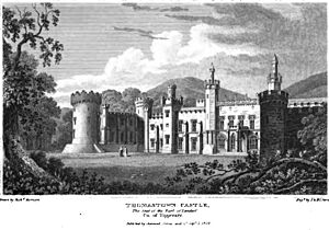 Thomastown Castle, the seat of the Earl of Landaff, Co. of Tipperary