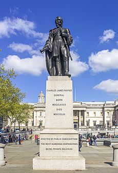 UK-2014-London-Statue of Charles James Napier