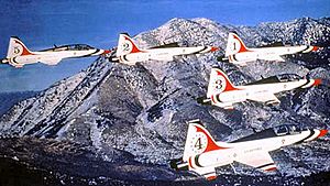 USAF Thunderbirds - T-38s 1980
