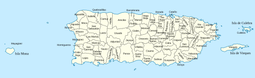 USA Puerto Rico labeled