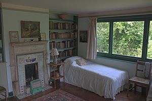 Virginia Woolf's bed at Monk's House