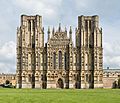 Wells Cathedral West Front Exterior, UK - Diliff
