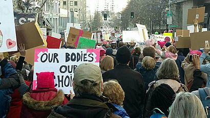 Women's March on Seattle January 21, 2017.jpg
