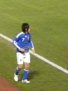 Yasuhito Endo in national team of Japan