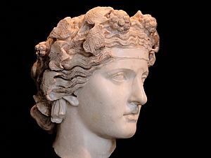 Testa di Dioniso - Horti Lamiani - Musei Capitolini Roma