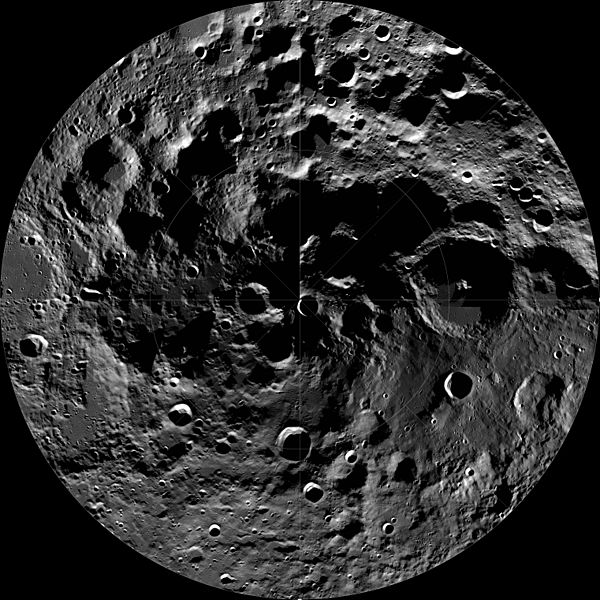 LRO WAC South Pole Mosaic