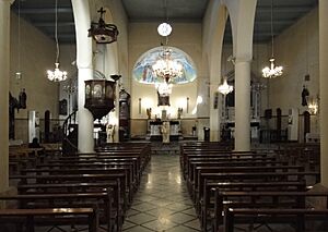 Interiors of the Syriac Catholic Cathedral, Damascus