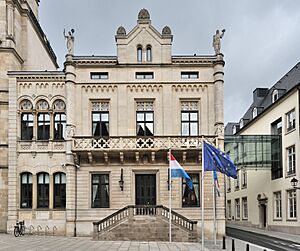 Luxembourg City Chambre des députés Nov 2009