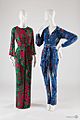 Saint Laurent Rive Gauche + Halston pajama sets